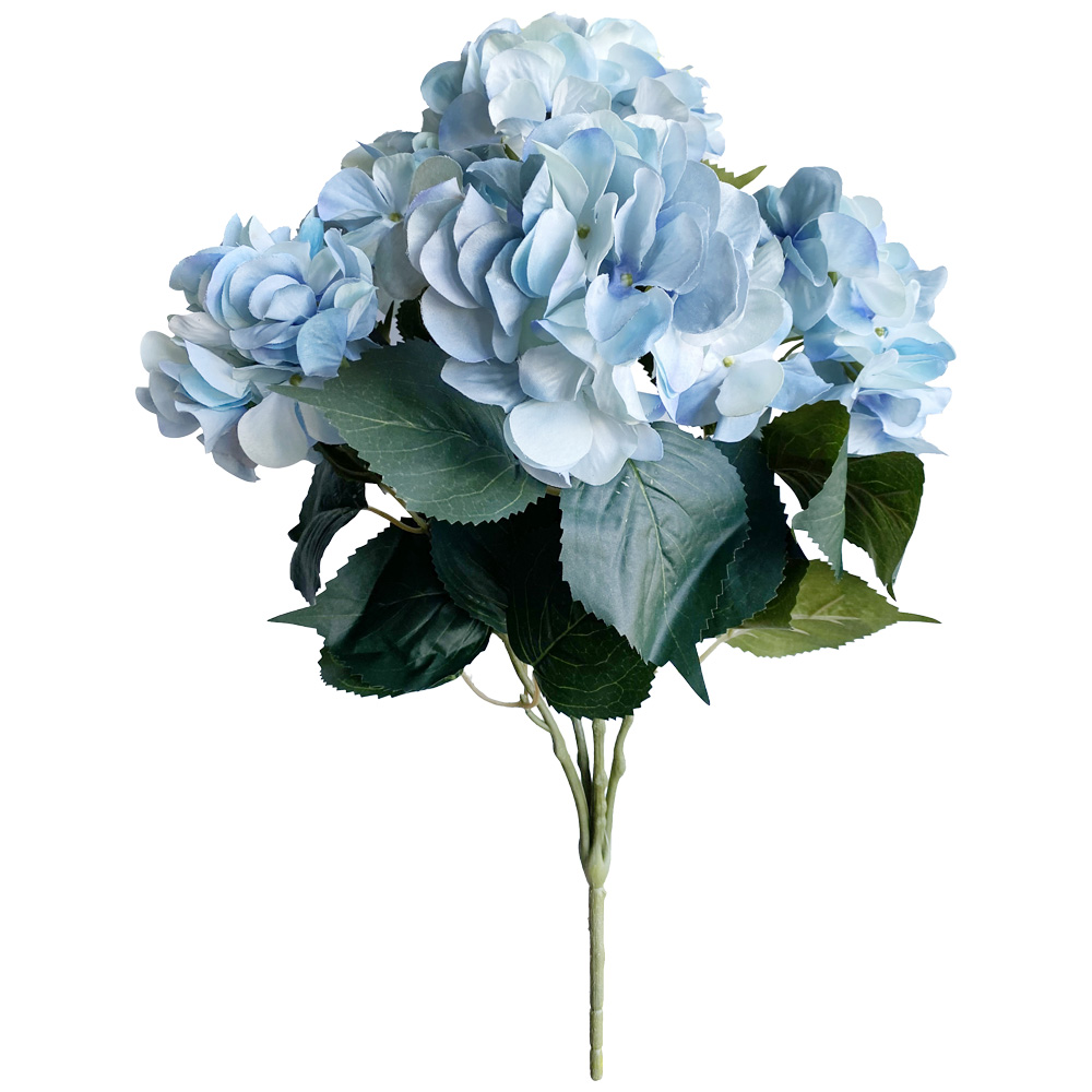Poenia Arte Floral - Ramo de Hortensia Artificial 51cm - REF 630809 - Decoración Floral Realista