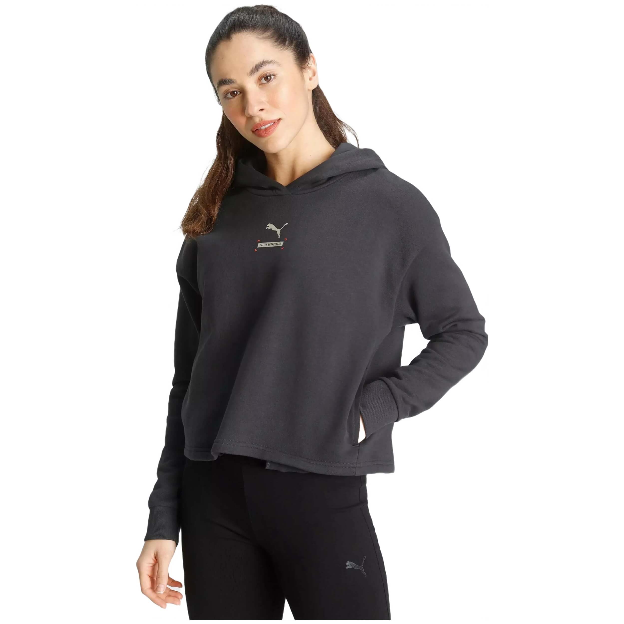 Sudaderas Con Capucha Puma modelo 670033-75 para Mujer en color Negro