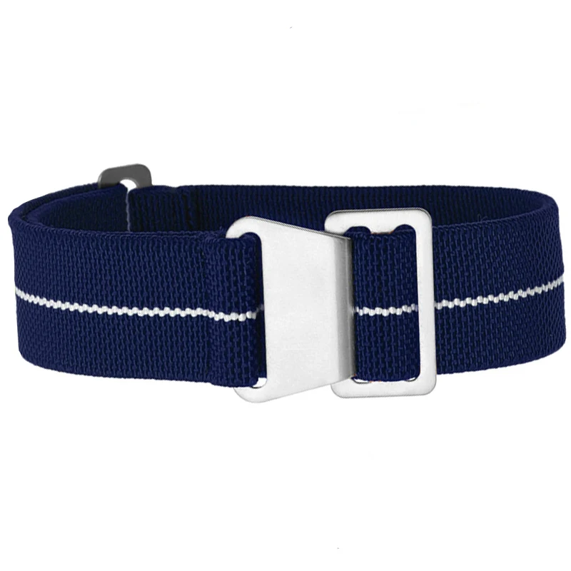 TK Correa De Reloj De Nylon Elástica Para 20/22mm Tamaño Universal Con Hebilla De Paracaídas Hombre Mujer Compatible Con Relojes Tradicionales