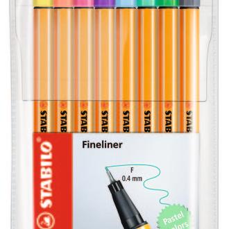 STABILO ROTULADOR STABILO POINT 88 ESTUCHE 8 UNID COLORES PASTEL ROTULADORES