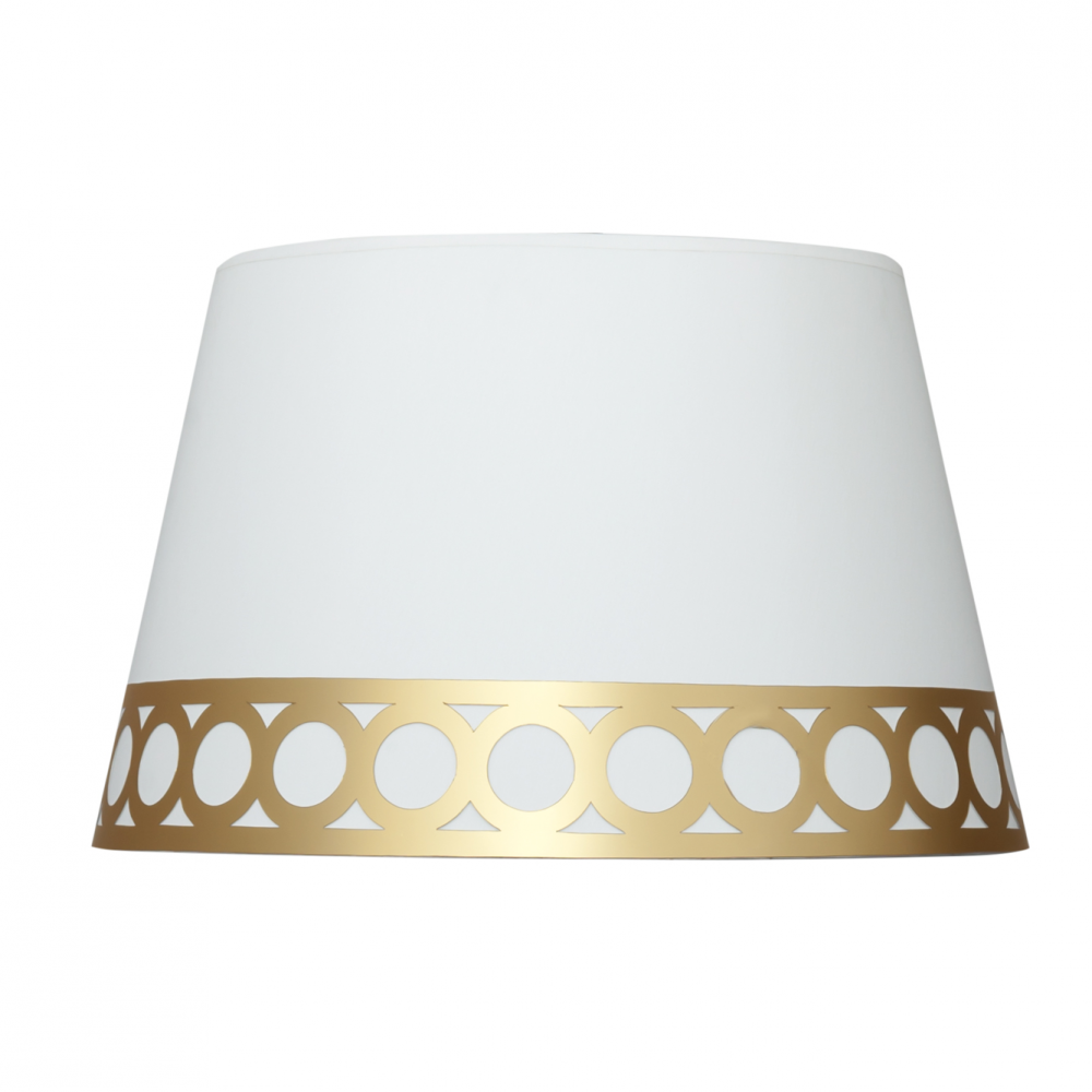 Pantalla Sobremesa Dalia E14 Blanca/ 25dx20dx15h