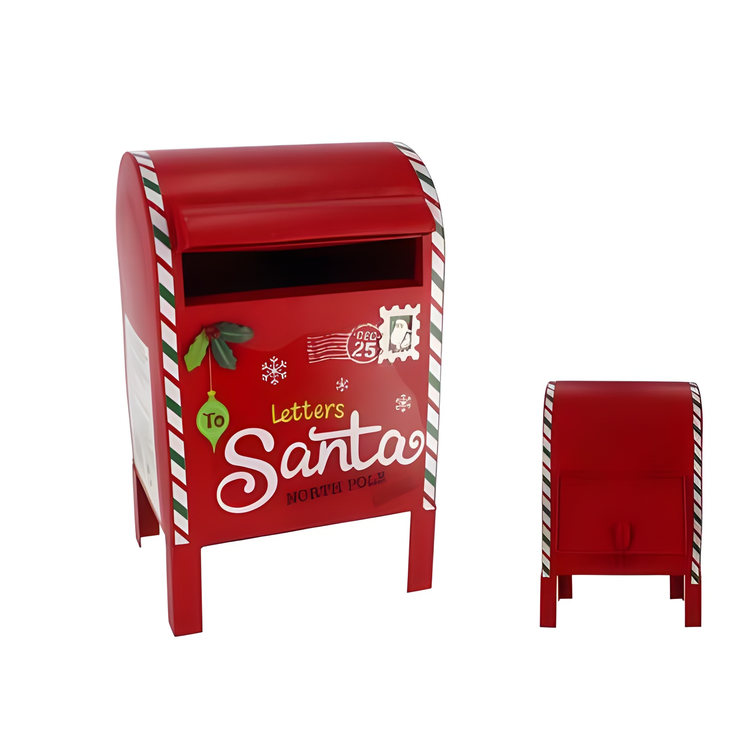 Gerimport Buzón de Navidad Americano Esquina 20 X 18 X 33 Cm