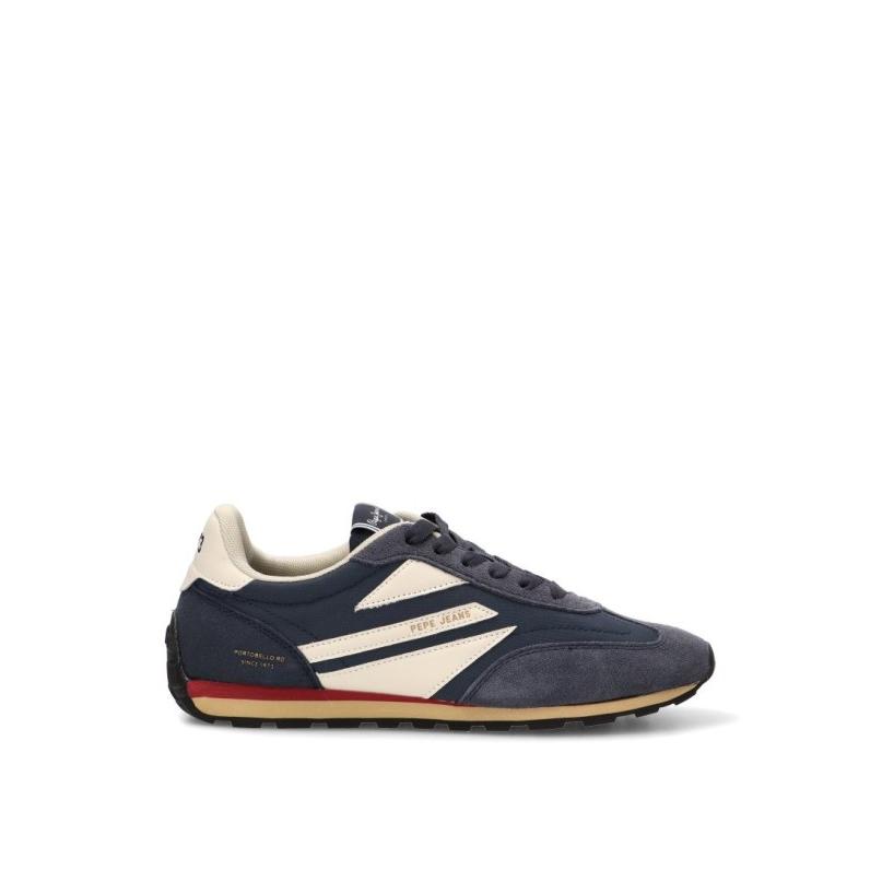 Zapatillas Casual Pepe Jeans - Hombre - Suela Plana - Modelo Pms400051 - Color Marino