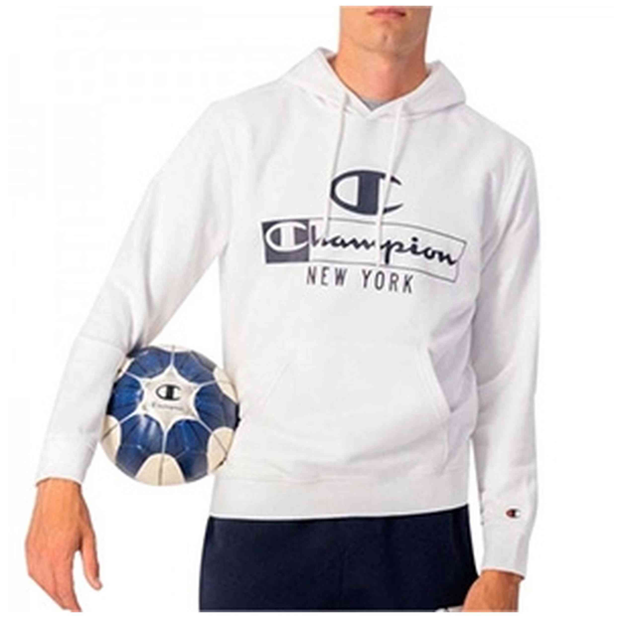 Sudadera Con Capucha Champion modelo 217994F22-WW001 para Hombre en color Blanco