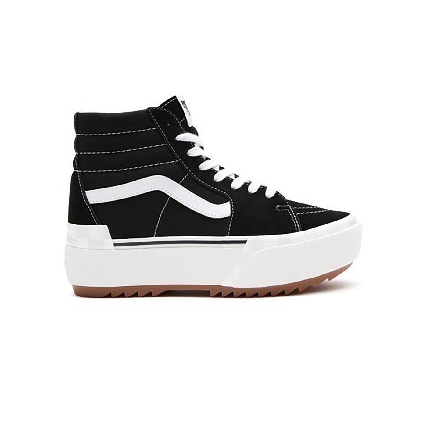 Zapatilla Mujer Vans Sk8-Hi Stacked  Negro