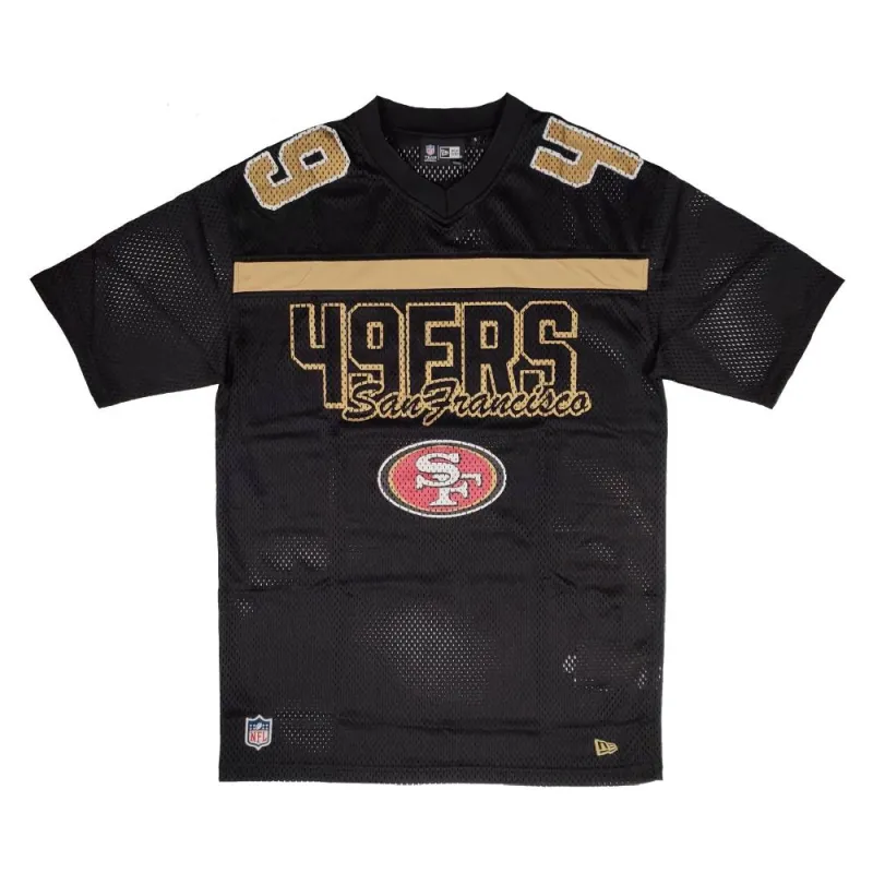 Camiseta San Francisco 49ers NFL Mesh Graphic Logo New Era