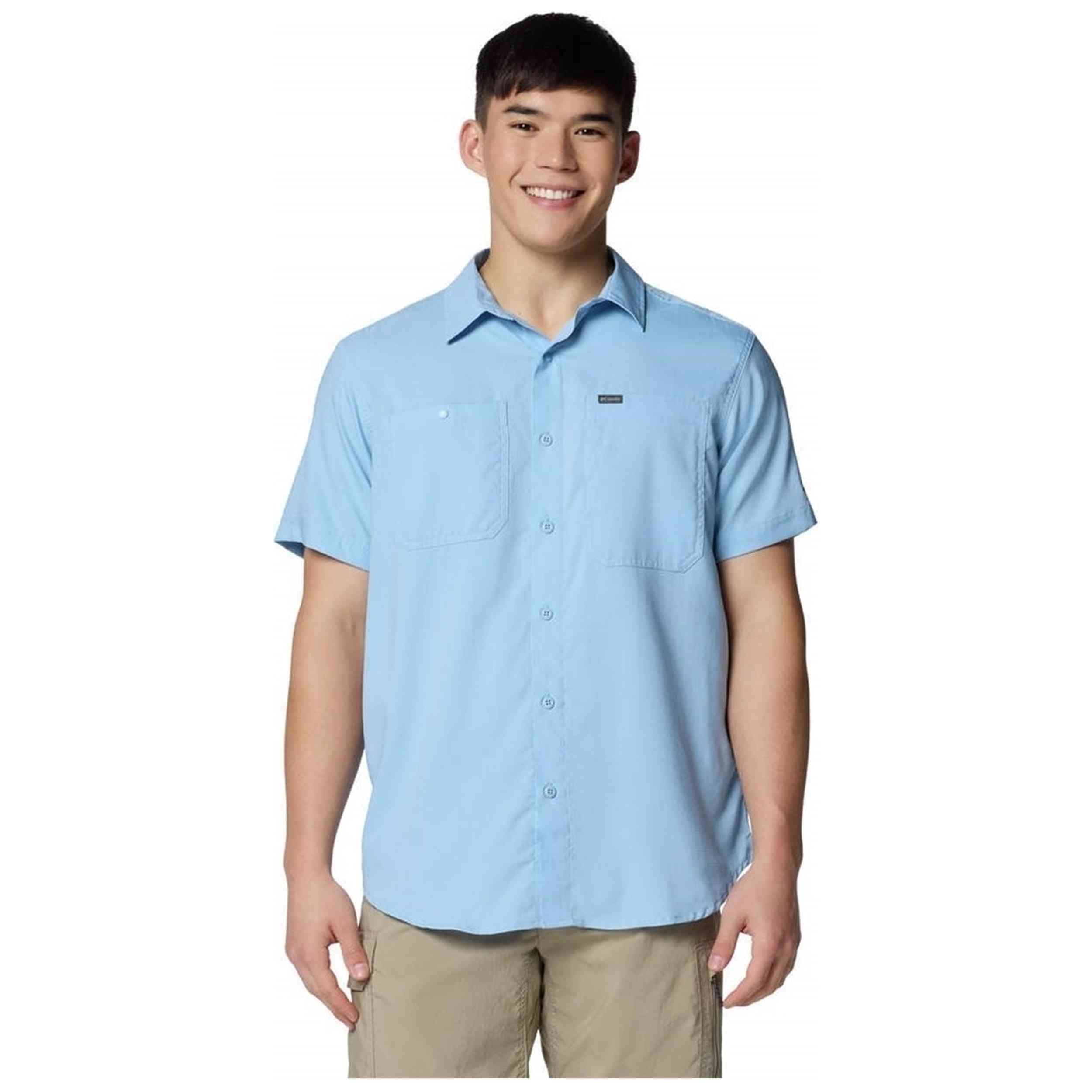 Textil Columbia modelo Flare Gun™ Stretch Flannel en color Azul
