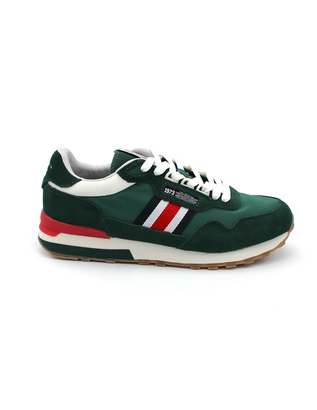 Deportivas PEPE JEANS PMS40027 673 Verde Hombre.