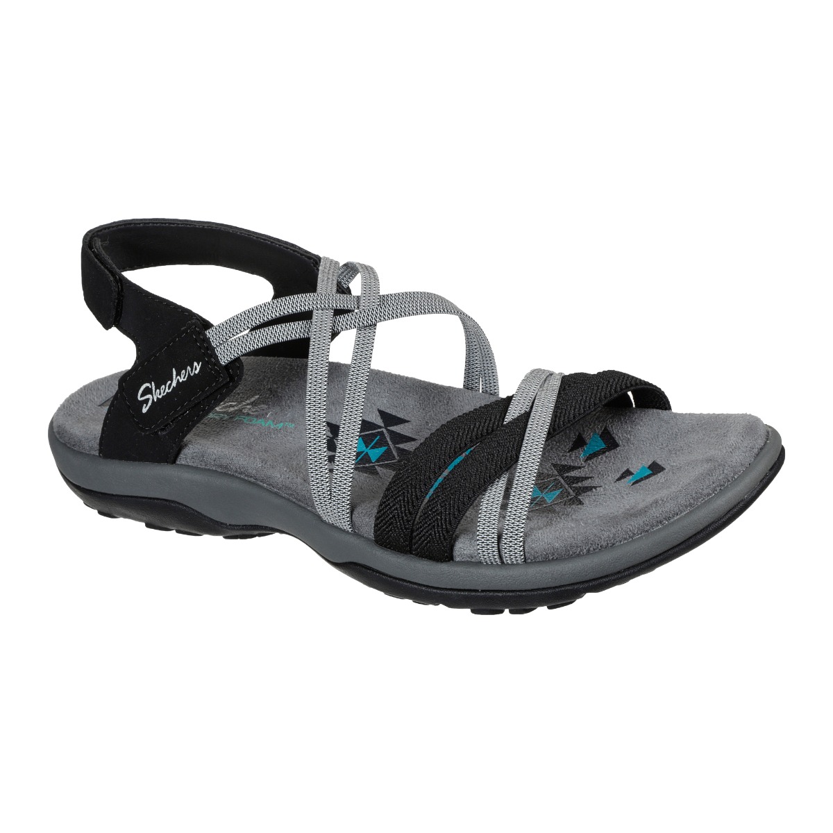 Skechers  Sandals Black Gore-Durabuck- 163112-BKCC  , para Mujer
