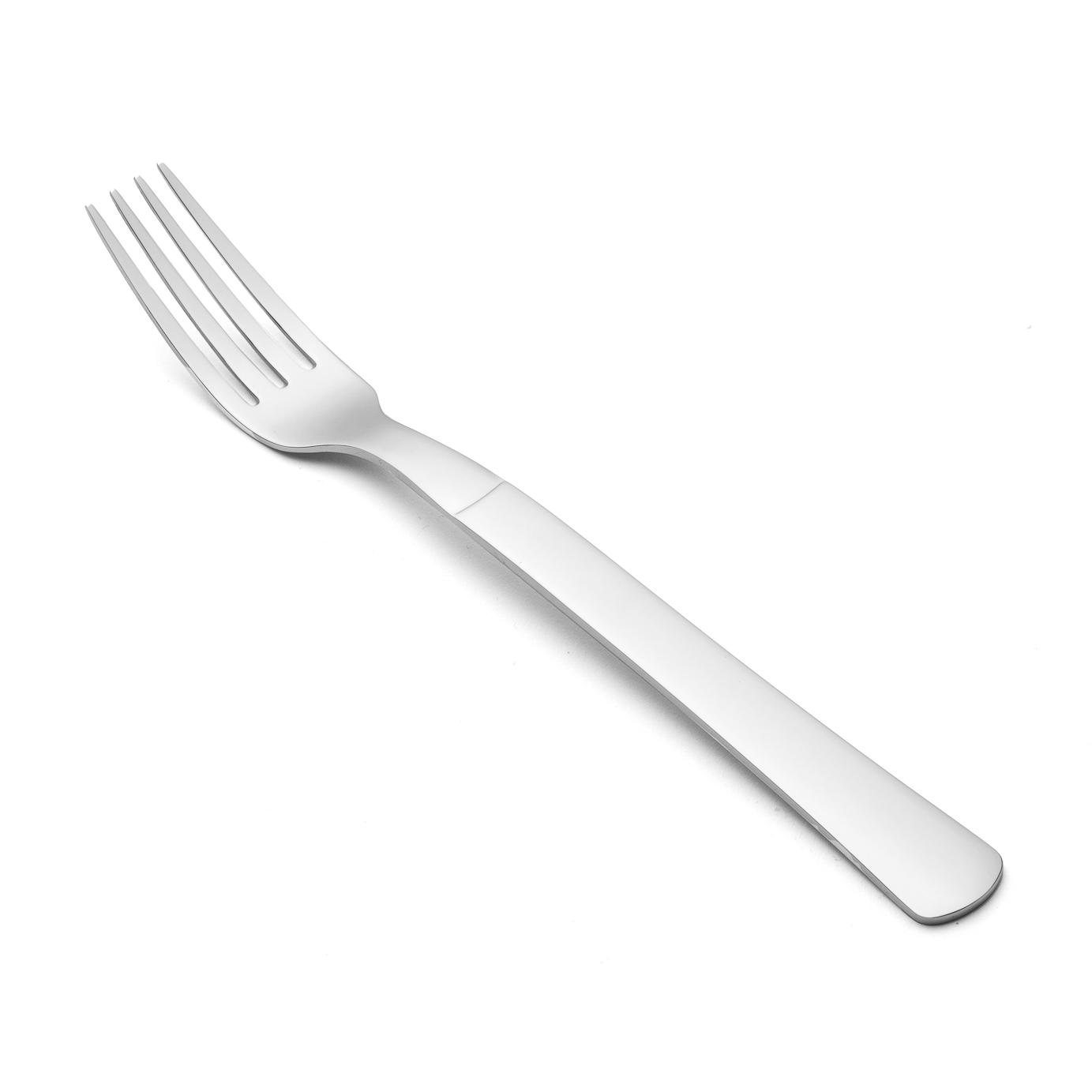 Arcos Cuchillos de Mesa y Tenedor de Carne - Acero Inoxidable Monobloque 200 mm - Corte Preciso y Eficiente - Serie Cuchillos de Mesa