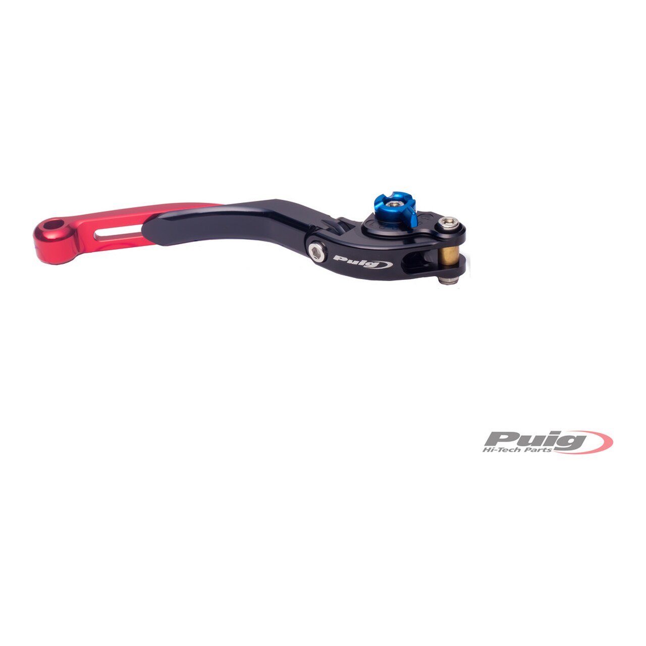 Maneta Derecha Freno Cuerpo Negro Extensible Rojo 14RNA
