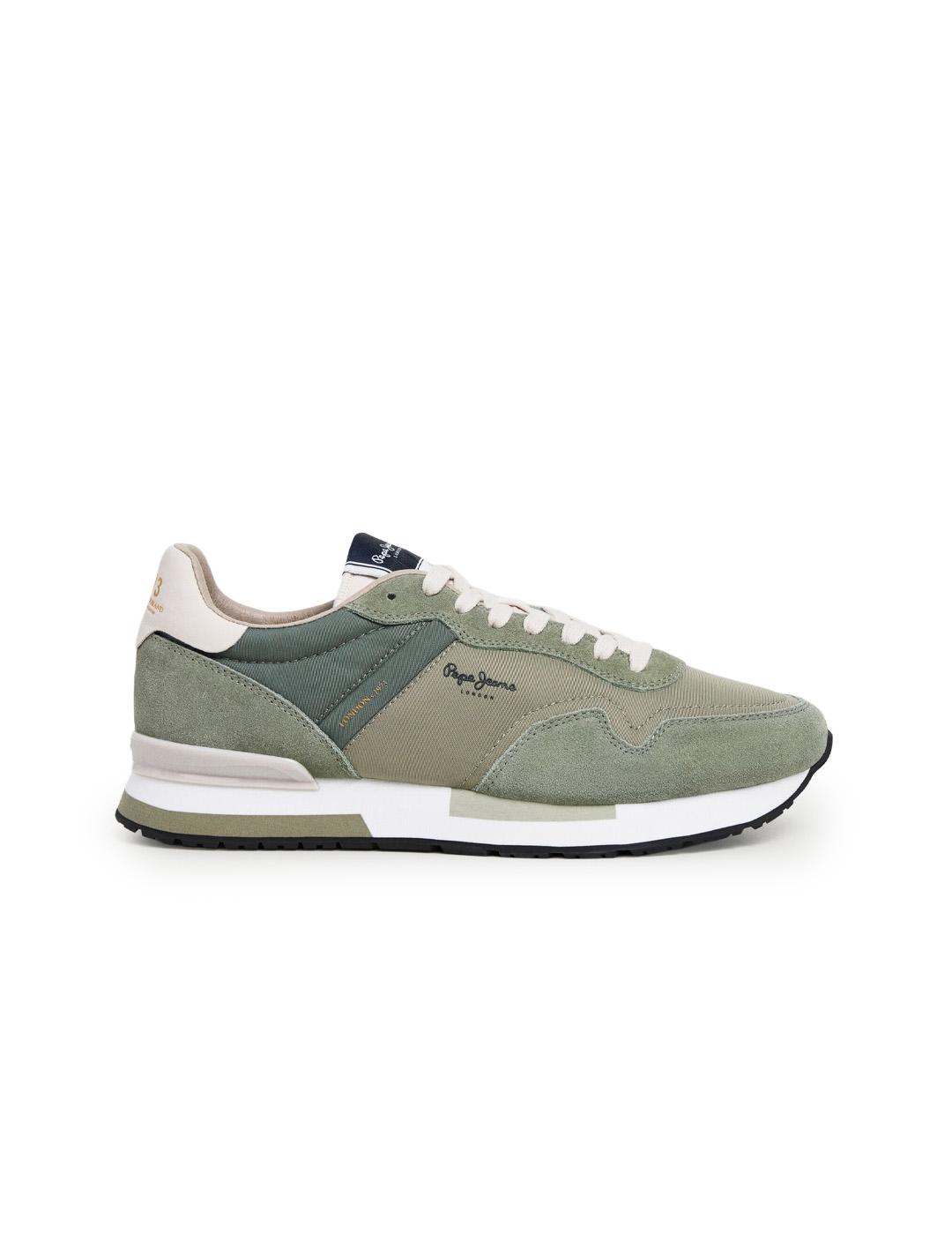 Zapatillas Hailon Pepe Jeans PMS400037 Hombre Verde