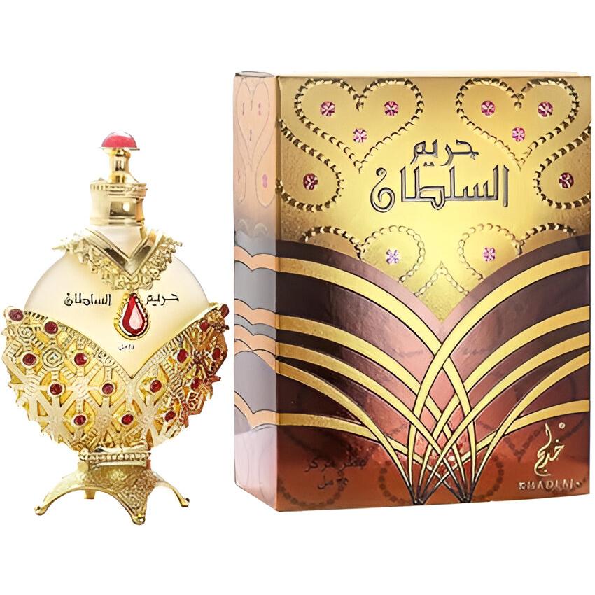 Khadlaj Hareem Al Sultan, Perfume Árabe de Larga Duración con Notas Orientales y Dulces, Ideal para Mujeres, 35ml