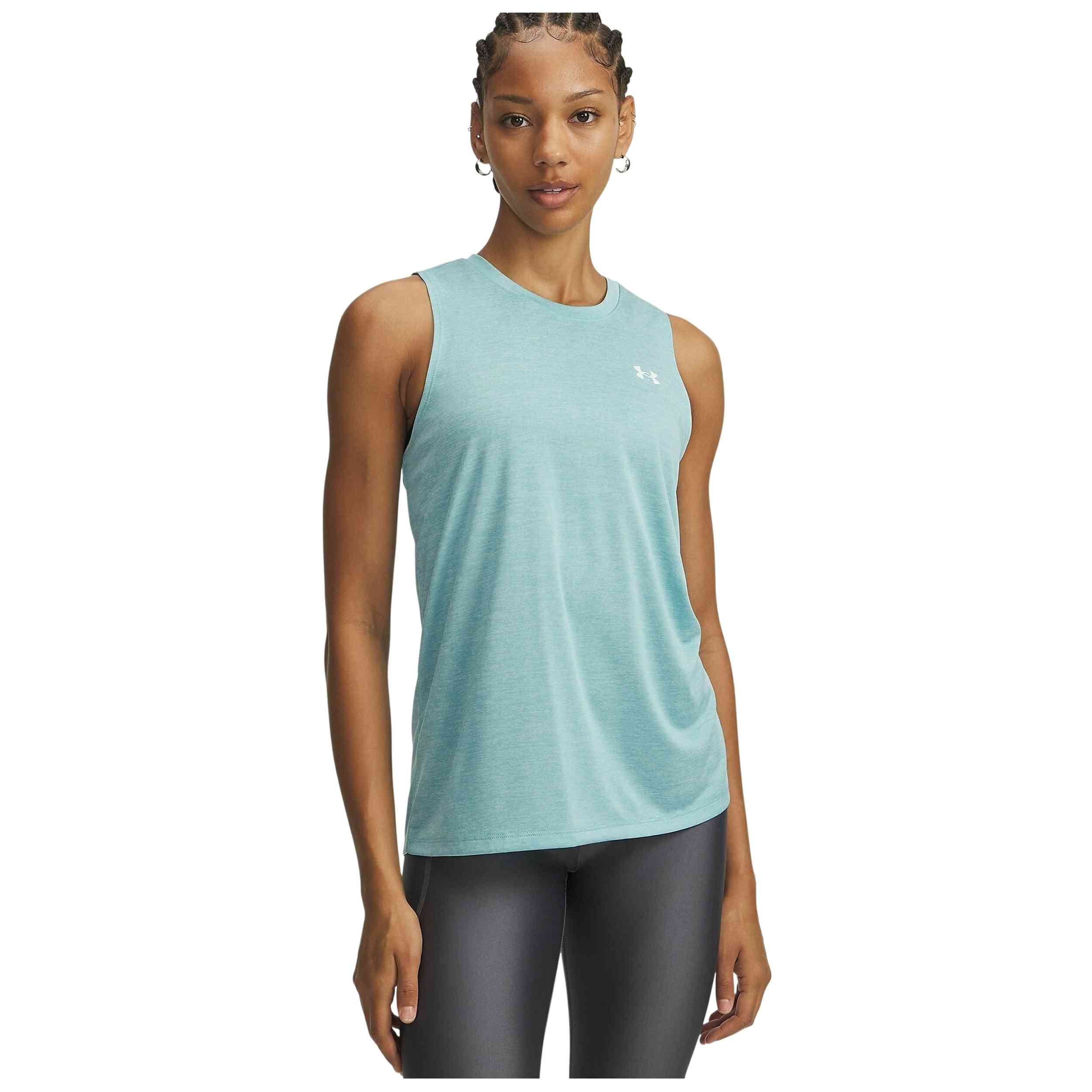 Camiseta De Tirantes Under Armour modelo 1383656-425 para Mujer en color Azul