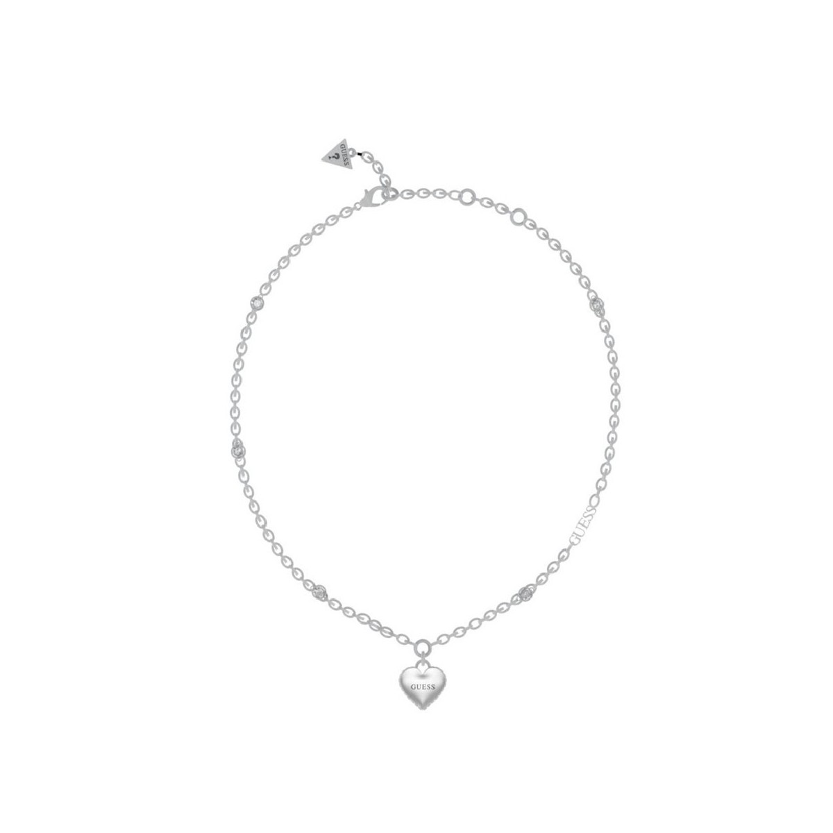 Gargantilla Guess mujer FALLING IN LOVE JUBN02230JWRHT-U acero inoxidable plateado