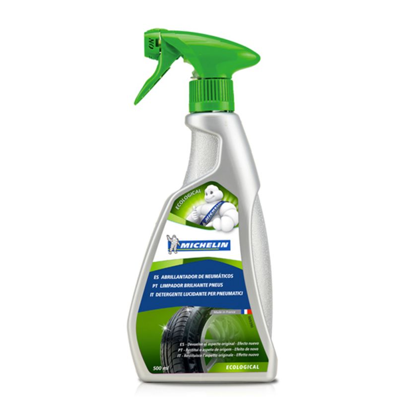 Eco Abrillantador Neumáticos De Coche 500Ml - Formulación Ecológica De Michelín 18249