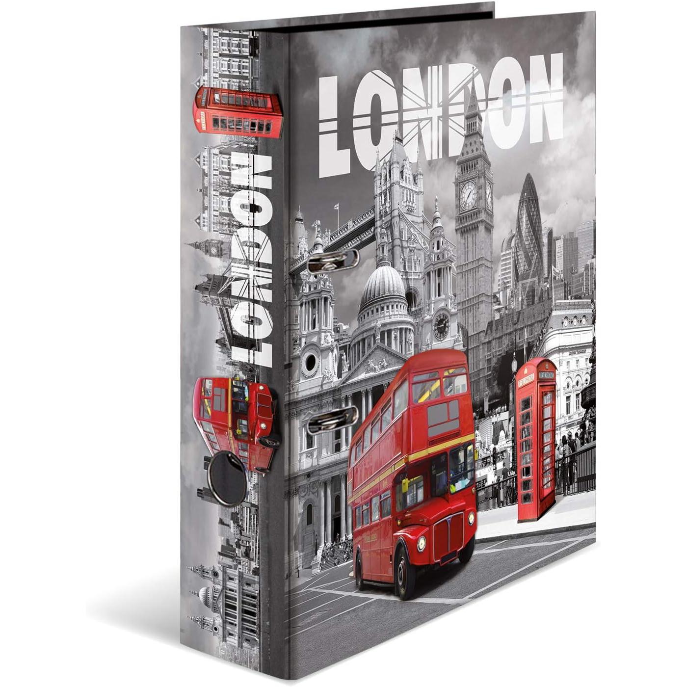 Herma Ordner A4 London Con Mecanismo de Palanca