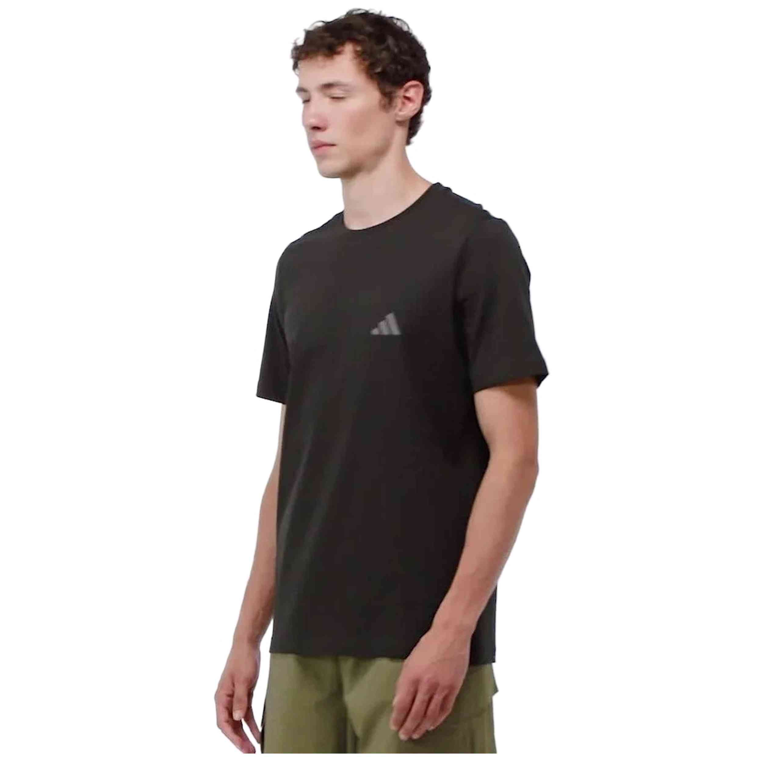 Camiseta De Manga Corta Adidas modelo Terrex Mountain Graphic para Hombre en color Negro