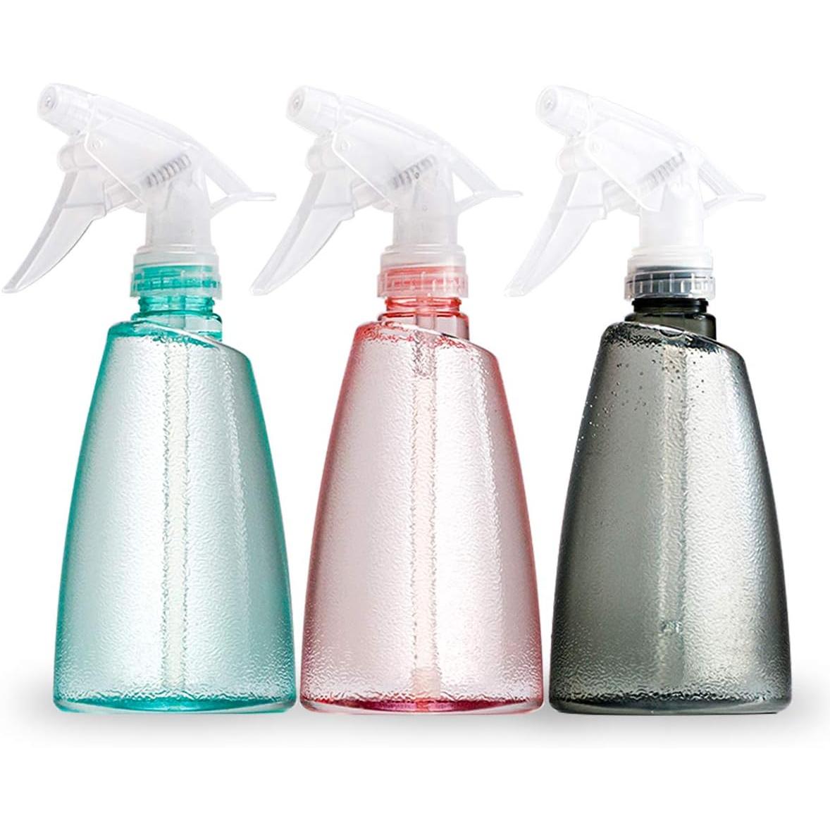 CA Botellas de plástico vacías con pulverizador (paquete de 3) – Botellas de plástico con pulverizador, Botellas de plástico con pulverizador
