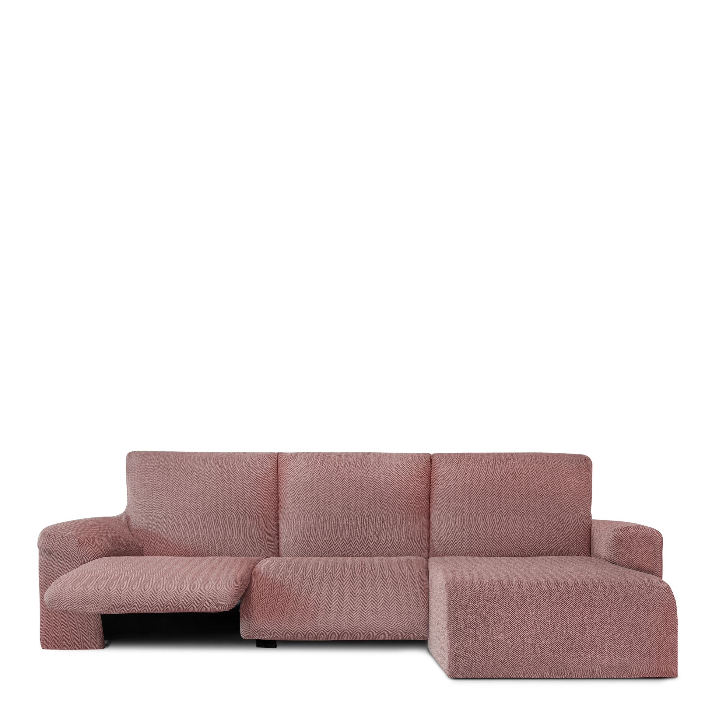 Funda de sofa m/0 ch. longue relax premium jaz derecha (Mirando de frente) c/2 brazo corto,  Tamaño brazo corto derecha,  170x310x110cm,  Fábricada en España