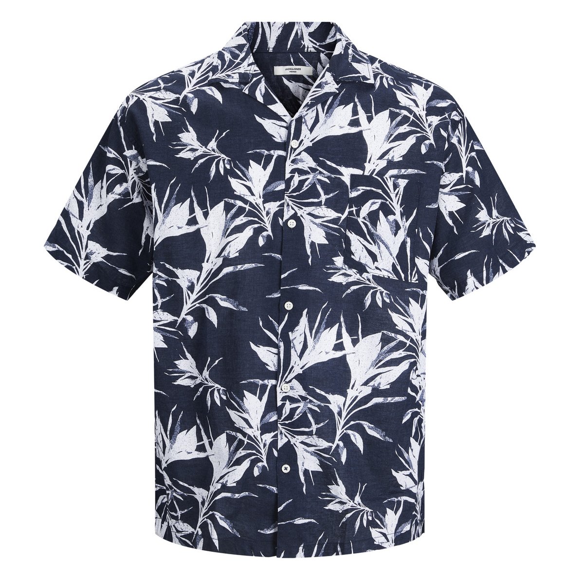 Jack & Jones mod. 12201918 Camisa m/c oversize con estampado tropical