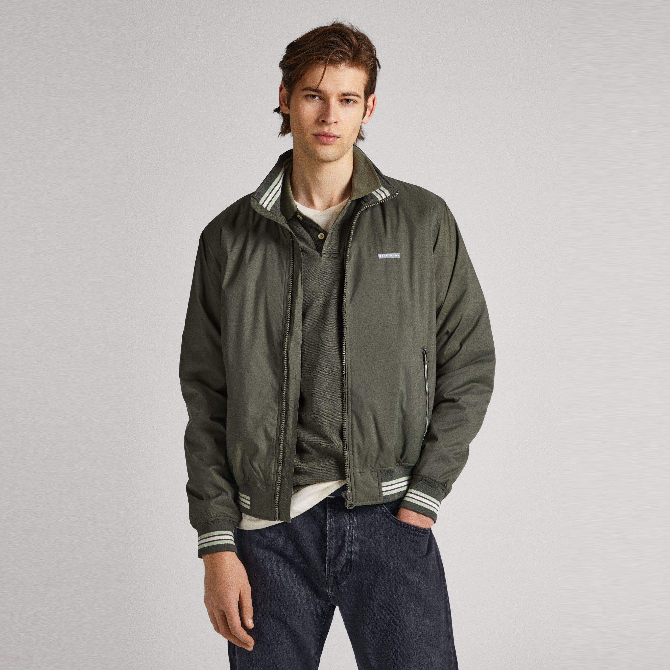 Pepe Jeans Chaqueta Verde PM402798-728 , para Hombre