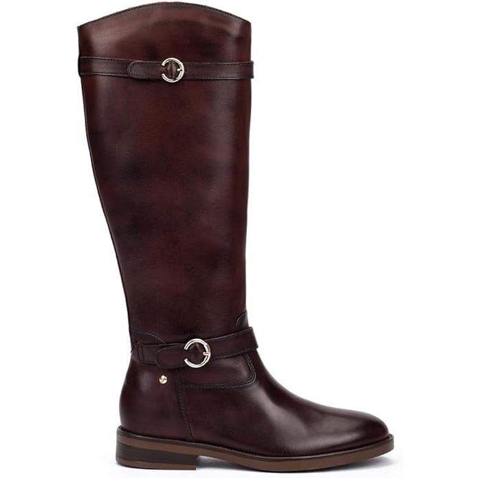 PIKOLINOS PUERTOLLANO W3C-9632 bota mujer de caña alta de piel de primera calidad. Cómoda.