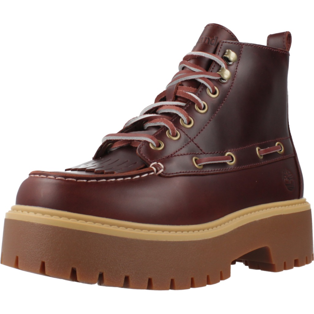 Botines Mujer Marca Timberland Modelo Stone Street Mid Lace