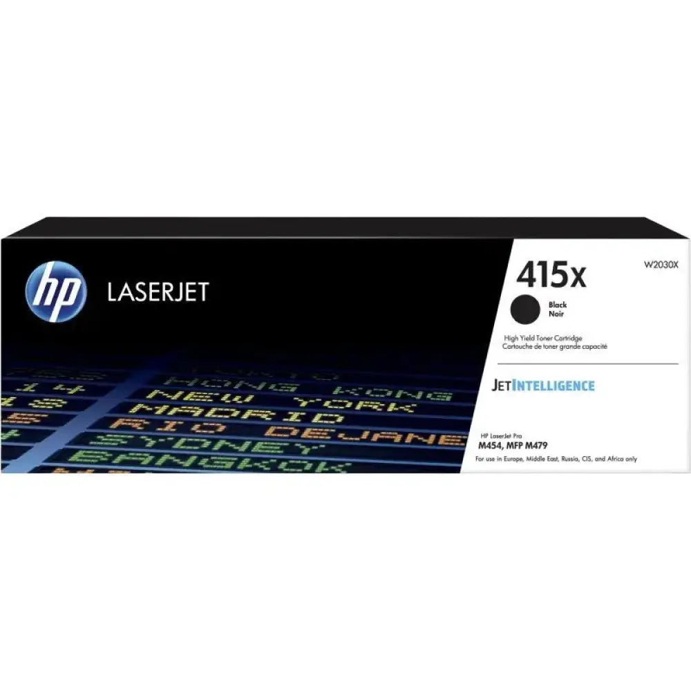 HP - Tóner láser 415X negro original de alta capacidad (7500 páginas), compatible con HP LaserJet Enterprise M455, M480 y Pro M479