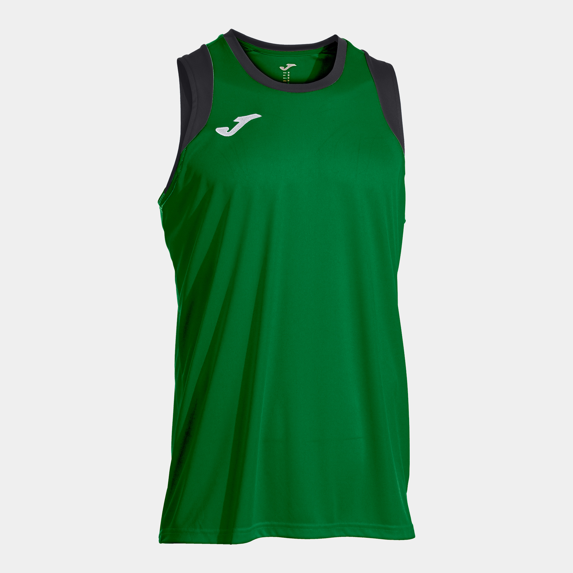 JOMA CAMISETA SIN MANGAS CANCHA VERDE NEGRO Talla S Hombre Adulto