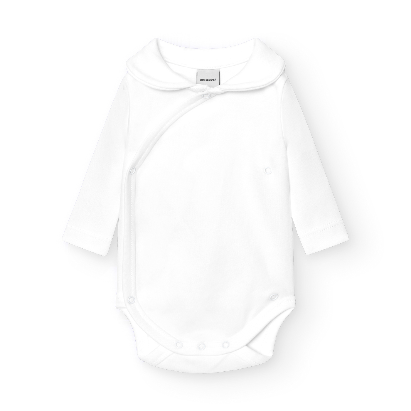 Basicos Babidu pack de 2 bodys cruzado cuello bebé