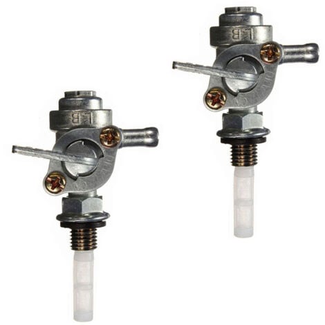 Interruptor de combustible universal: juego de 2, grifo de combustible con interruptor