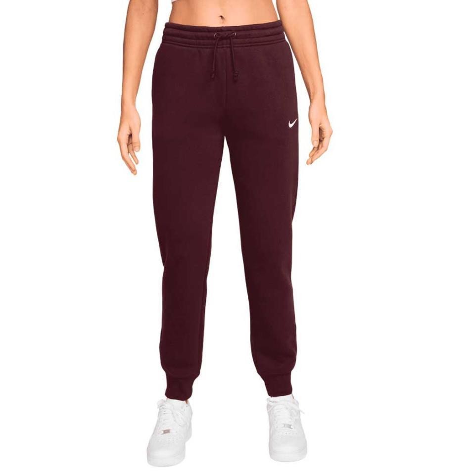 Pantalon Nike Phoenix Mujer Granate Fz7626-652