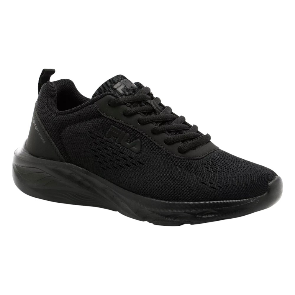 Zapatillas Fila Spectris Negro Negro Ffm0479-80010 Sneaker Casual  Hombre Confort Foam