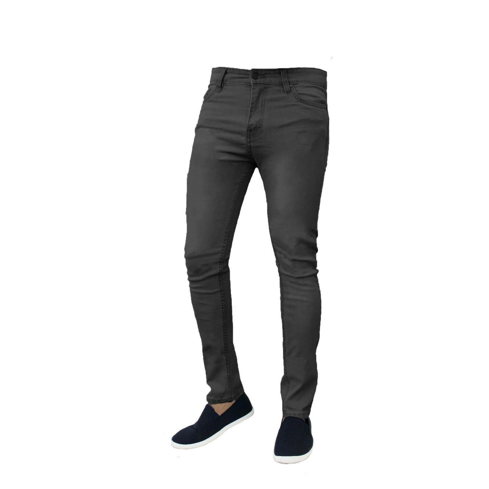 TK Vaqueros retro rectos ajustados elásticos de alta calidad para hombre, de alta gama, clásicos, simples y fenomenales.