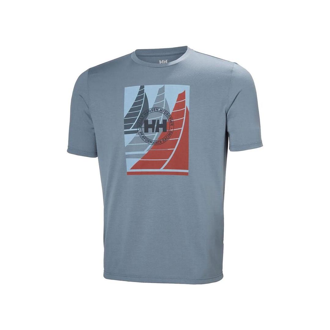 Camiseta Hombre Helly Hansen Race Sailing Azul