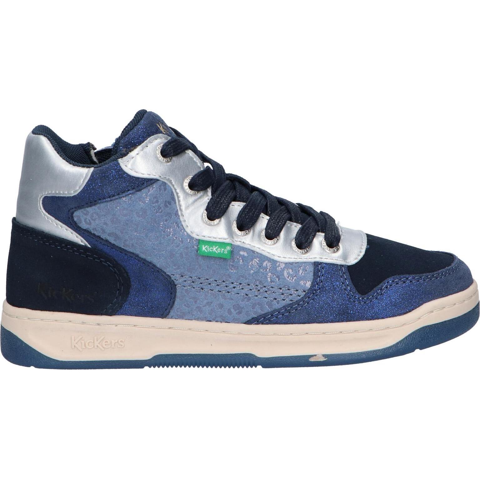Kickers girls and boys sneakers 910881 -30 kicklax 103 marine bleu leo