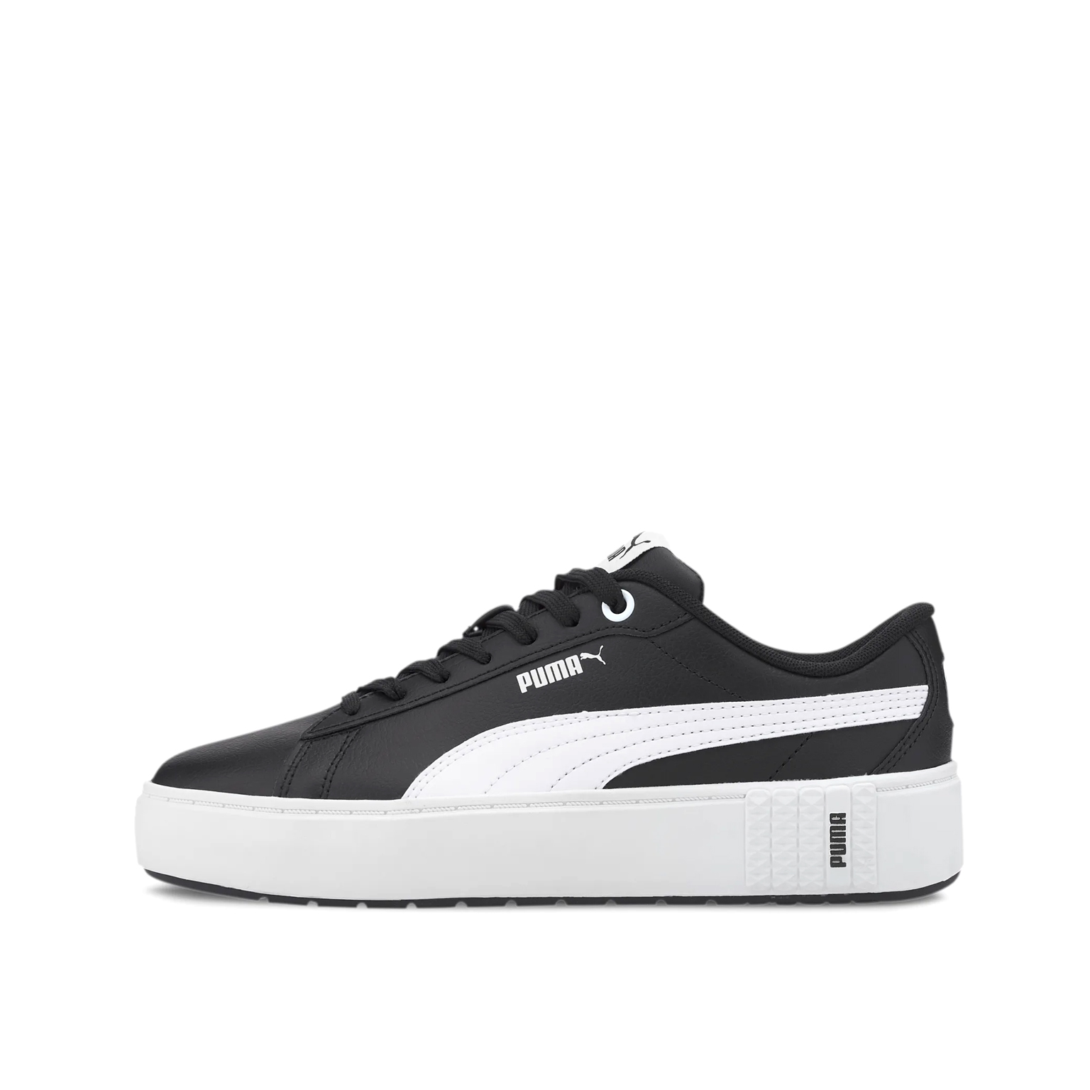 Puma - Smash plataforma v2l negro/bco 373035-04