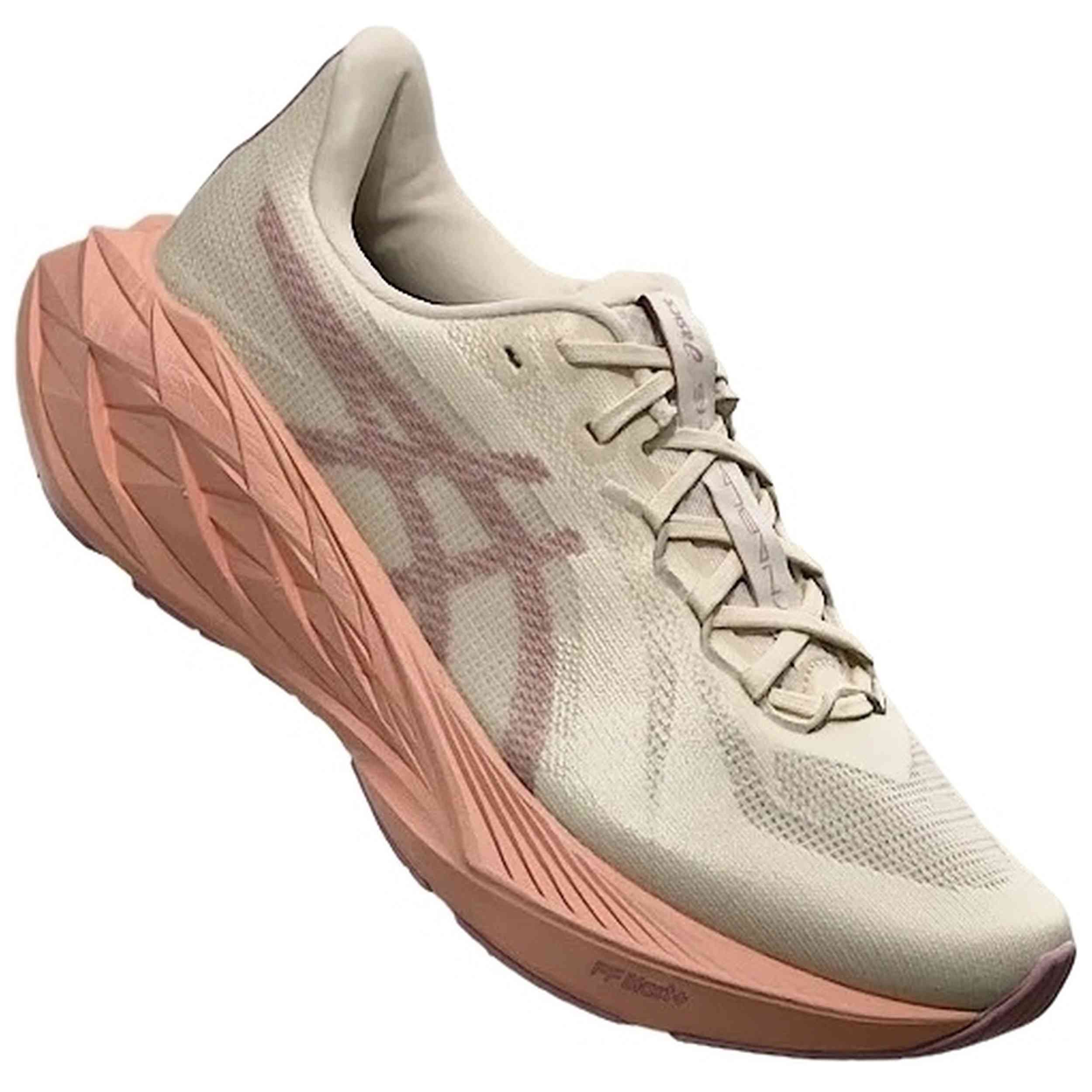 Zapatillas De Running Asics modelo Dynablast 6 "Soft Oat/Cantaloupe" para Mujer en color Beige