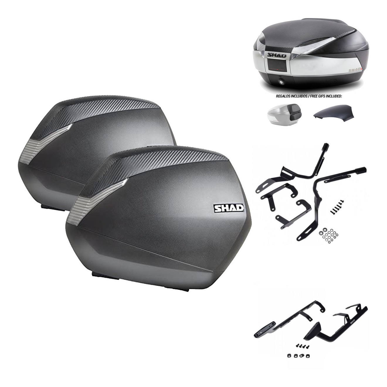 Baul Sh48 Tapa Respaldo + Herraje Baul + KIT-574404