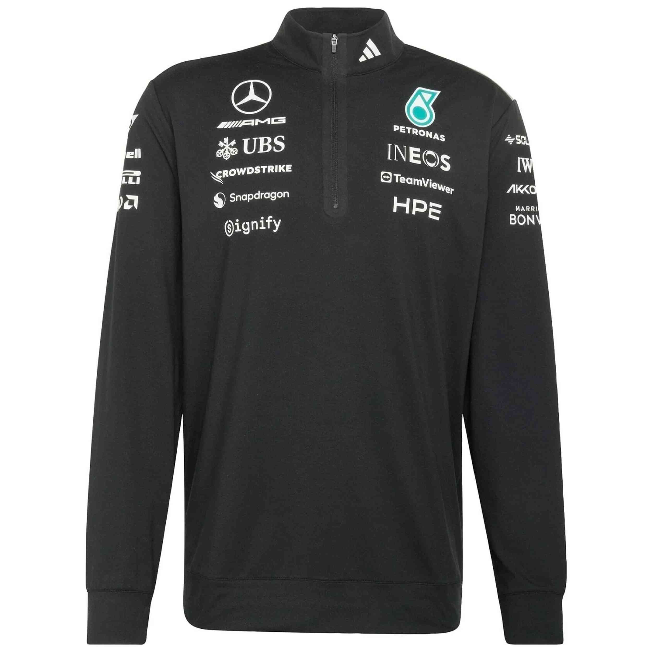 Sudadera Adidas modelo Mercedes-AMG Petronas Formula 1 Team Engineers para Hombre en color Negro