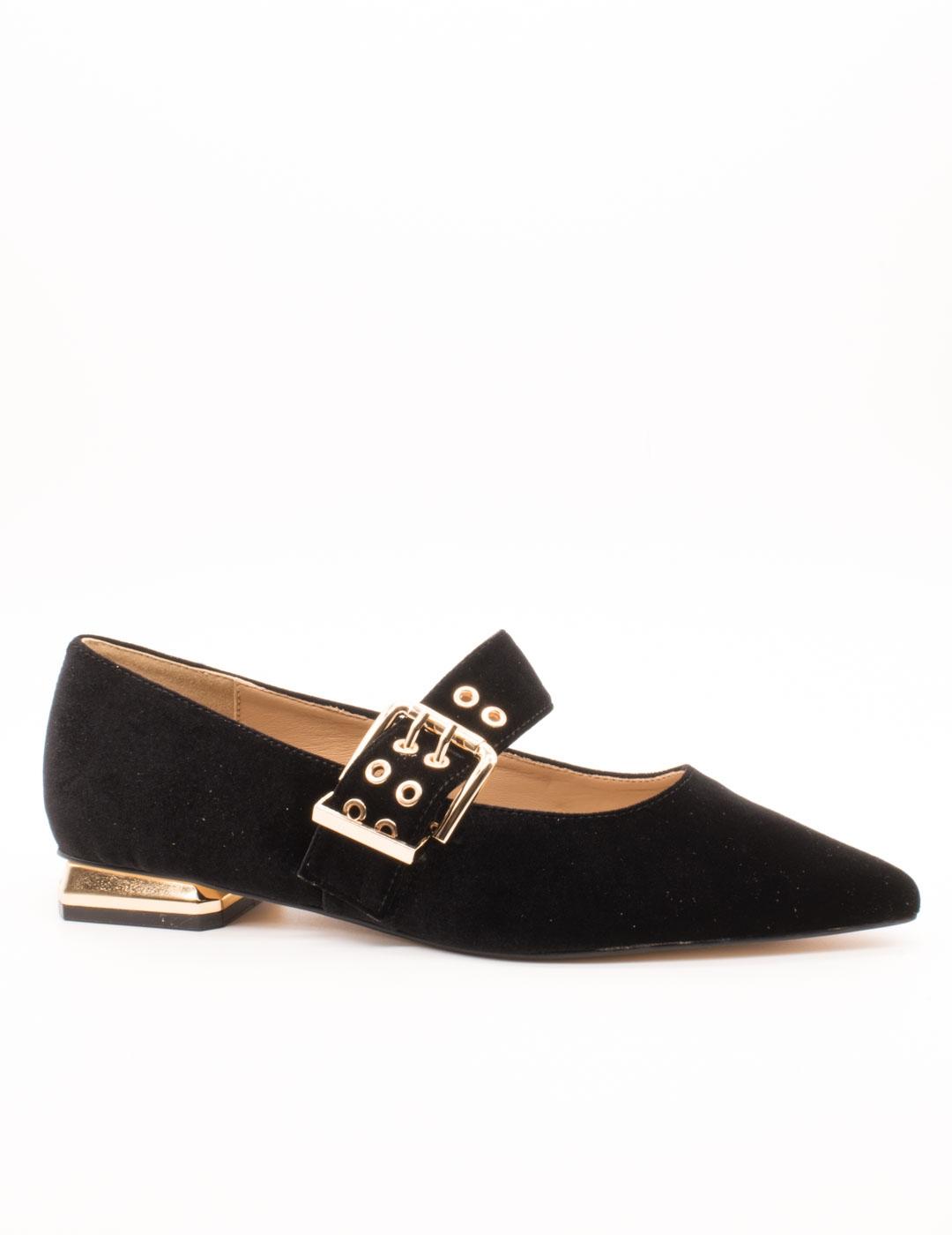 Alma en Pena Zapato I260104 Velvet Black de Mujer