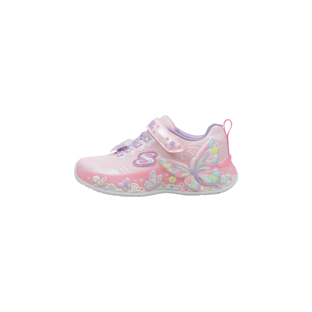 Skechers BUTTERFLY BLISS Deportivas Planas Niña Rosa