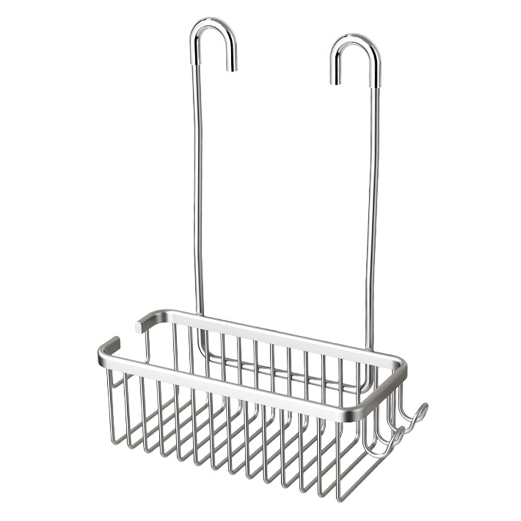 TK Estante De Ducha De Acero Inoxidable Con Gancho Para Baño Pequeño Instalación En Pared Práctico Y Conveniente
