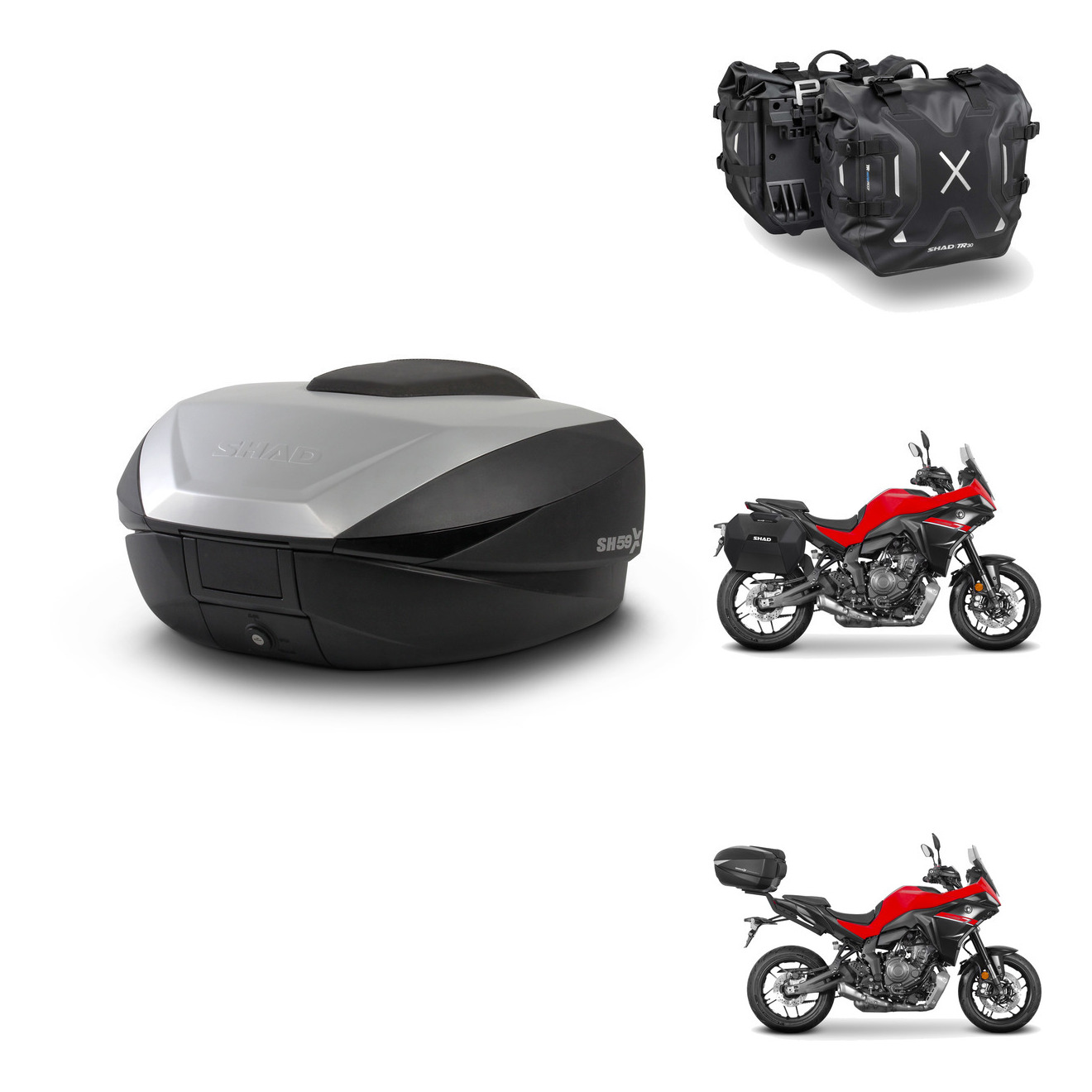 Alforjas Tr30 + Herraje Baul + Herraje 3 KIT-581781