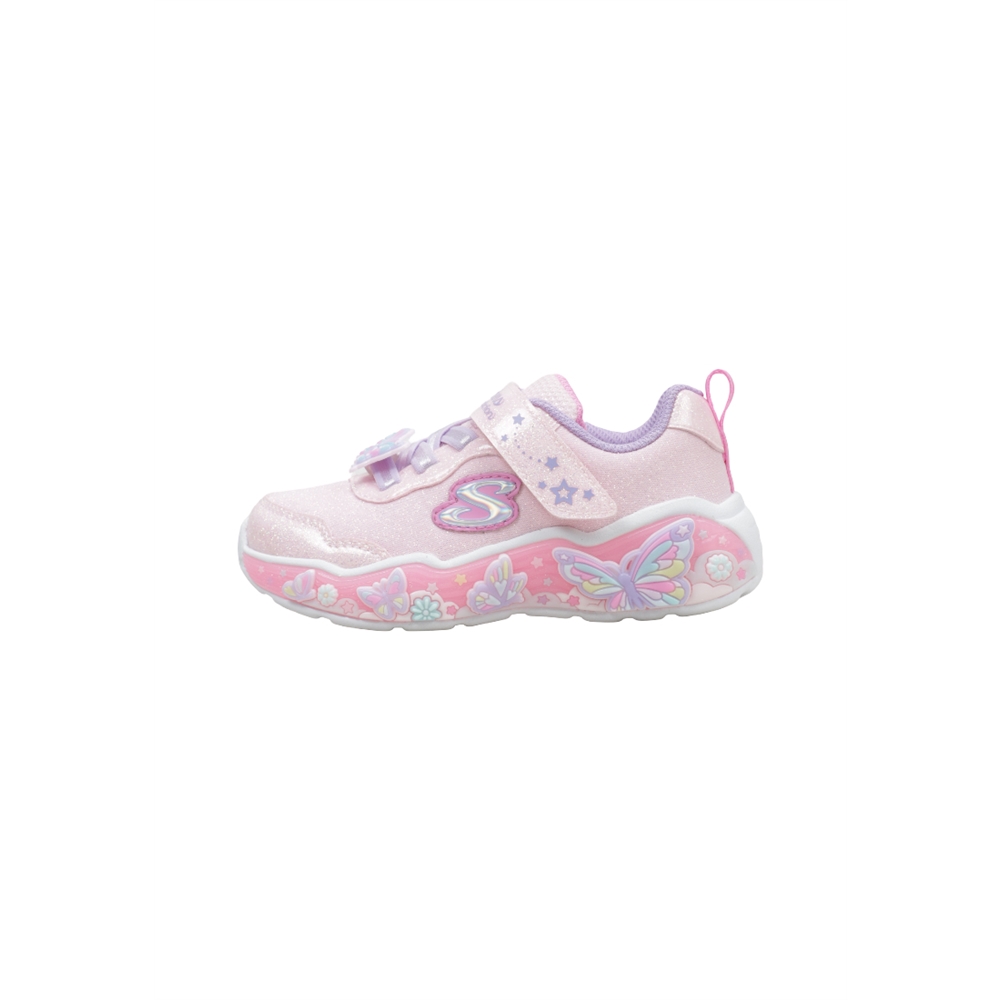 Skechers LIL BUTTERFLY BLISS Deportivas Planas Bebé - niña (hasta la talla 30) Rosa
