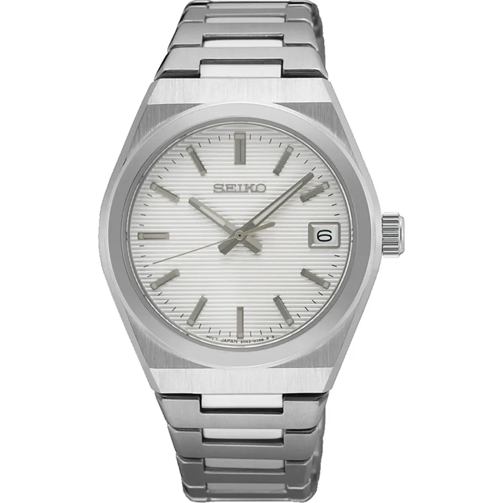 reloj mujer cuarzo Seiko Conceptual SUR573P1 34mm 100m WR cristal de zafiro correa de acero