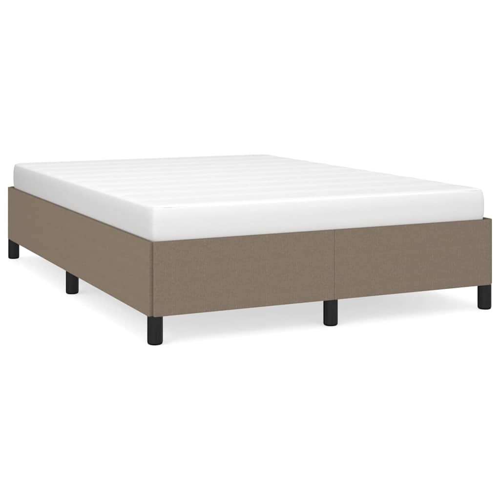 vidaXL Cama sin colchón tela 140x190 cm Multicolor