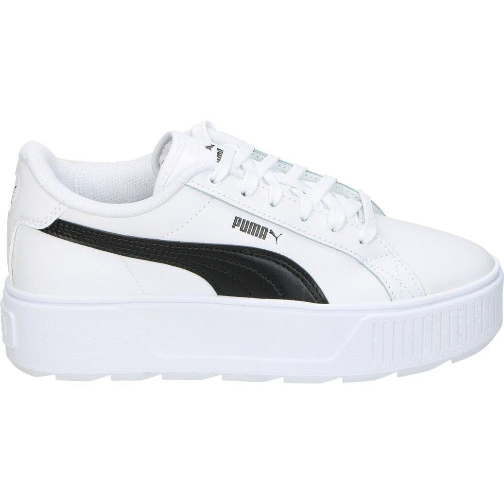 DEPORTIVAS PUMA 384615-02 MODA JOVEN BLANCO/NEGRO