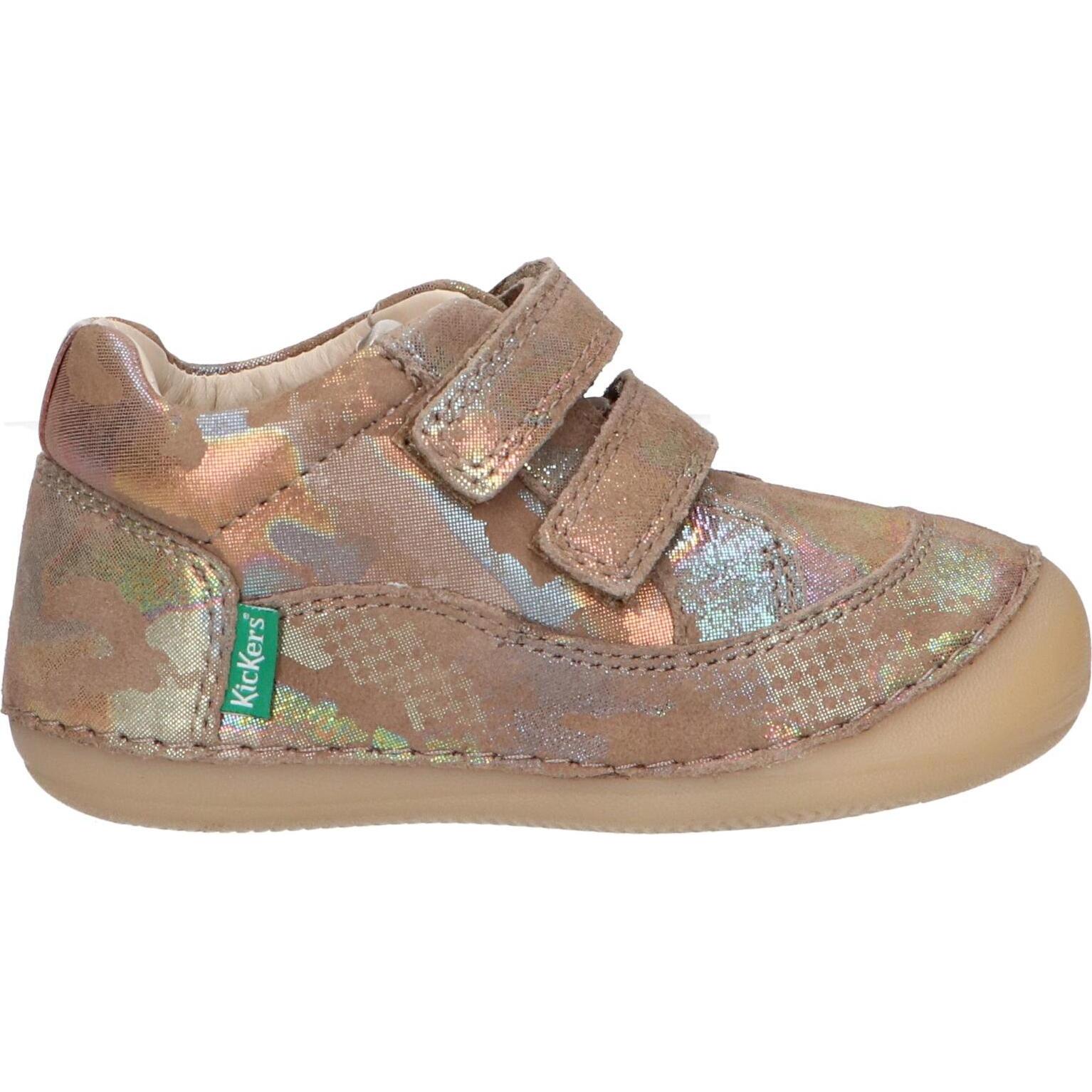 KICKERS 894568-10 SOSTANKRO 203 KAKI CAMO IRISE Girls Shoes